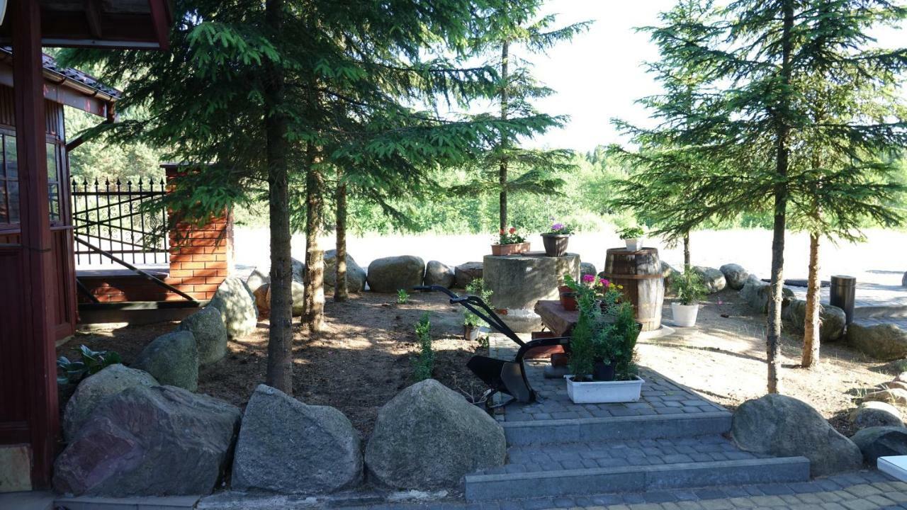 "Rowerowa Przystan" Turystyka Wiejska & Agroturystyka Nad Jeziorem Serwy W Sercu Puszczy Sucha Rzeczka Dış mekan fotoğraf
