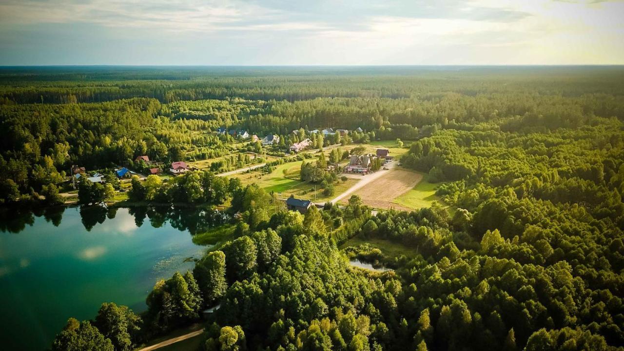 "Rowerowa Przystan" Turystyka Wiejska & Agroturystyka Nad Jeziorem Serwy W Sercu Puszczy Sucha Rzeczka Dış mekan fotoğraf